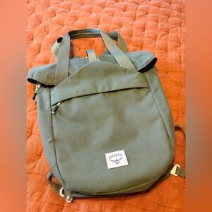 Osprey Arcane Backpack Olive Green Travel Everyday Bag